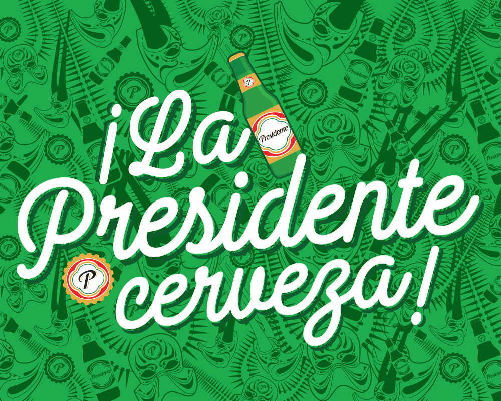 presidente beer merchandise